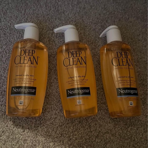 Other - (3) Bottles Neutrogena Deep Clean Facial Cleanser